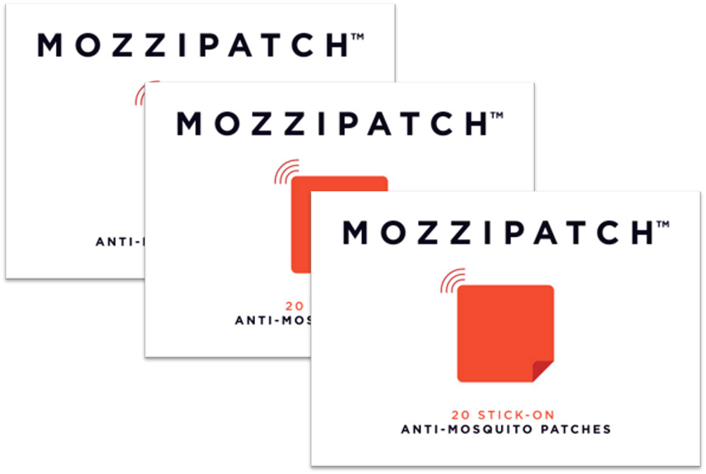 Effective Mozzipatch Mosquito Repellent Patch - 60 Patches/ 3 Packets of 20 | Natural Protection from Mosquitoes | Long-Lasting and DEET-Free | Outdoor Insect Shield