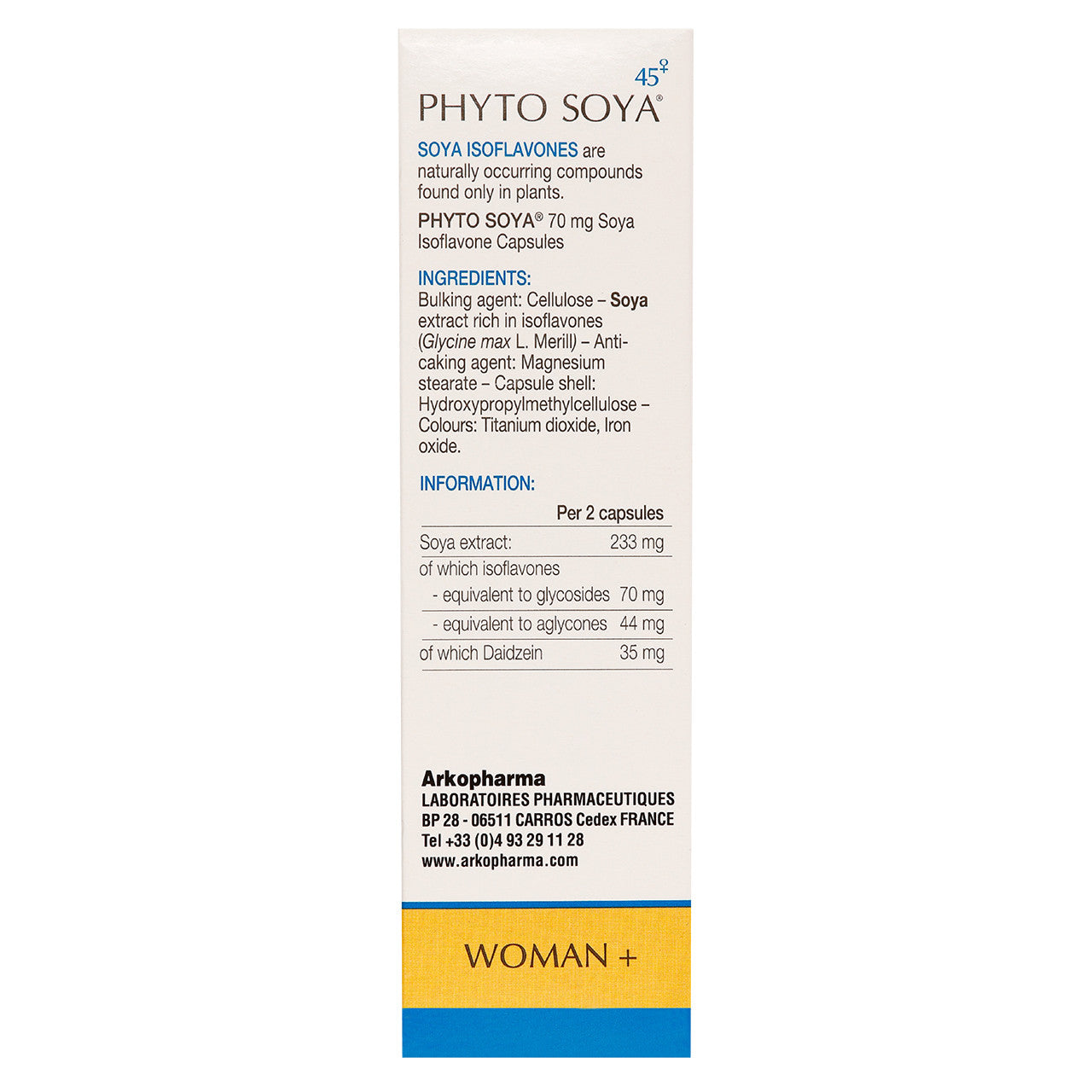 Arkopharma Phytosoya 35mg