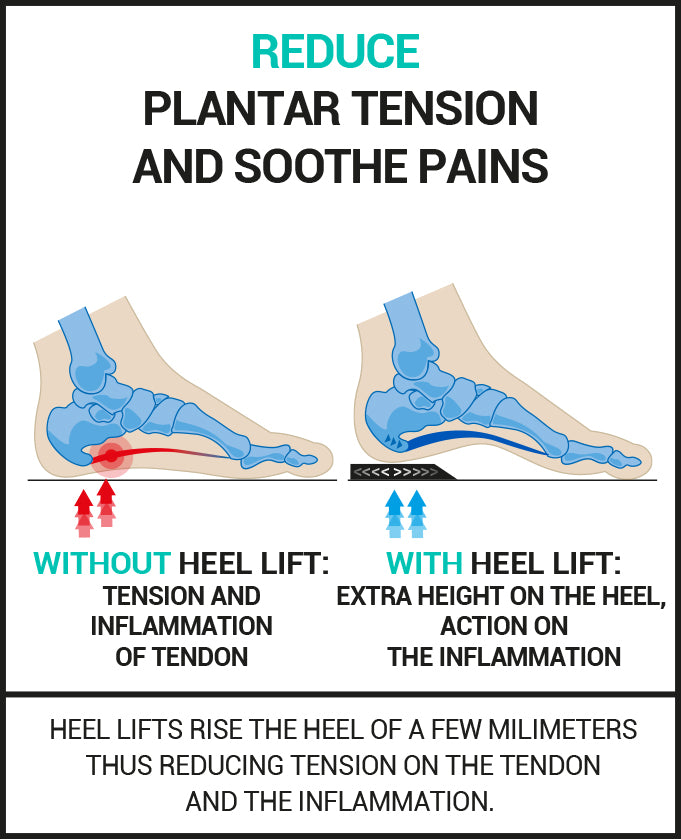 Epitact - Heel Lift - Absorb shocks and relieve pain when walking
