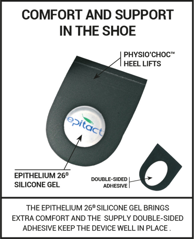 Epitact - Heel Lift - Absorb shocks and relieve pain when walking