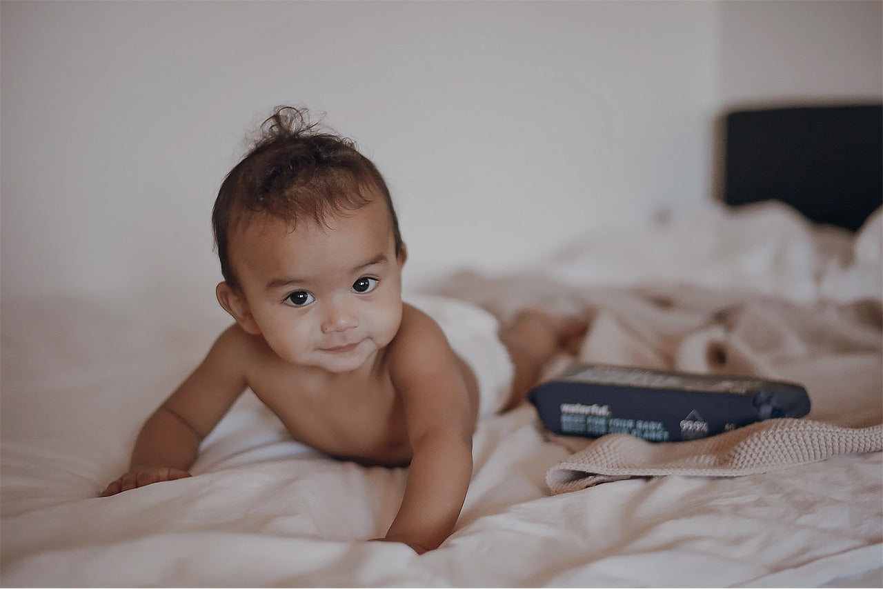 Waterful 99.9% water + plastic free baby wipes - 60pk