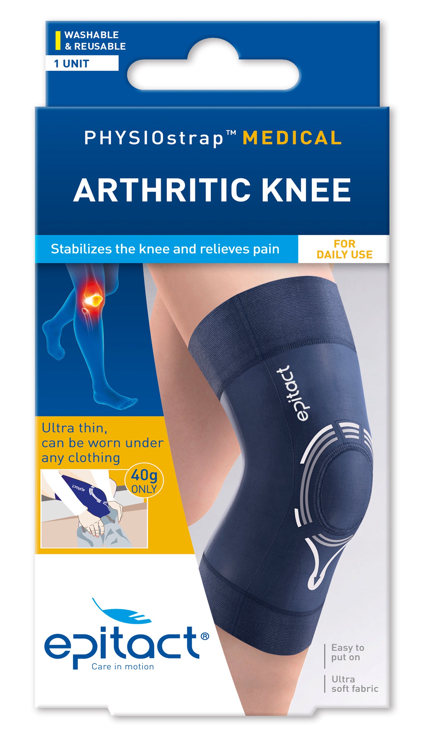 Epitact - PHYSIOSTRAP™ - Medical Arthritic Knee Brace