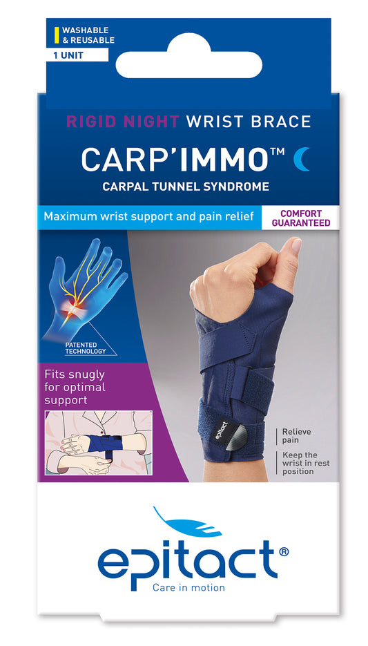 Epitact - CARP'IMMO™ - Night - Relieves Carpal Tunnel Syndrome - (Left Hand)