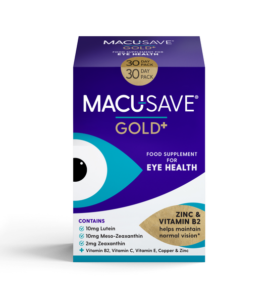 MACU-SAVE® GOLD+ Food Supplement for Eye Health - 30 day pack